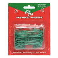 Brite Star 2.5" Green Ornament Hook (50 pack)